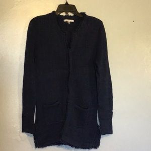 CAbi navy blue sweater size M